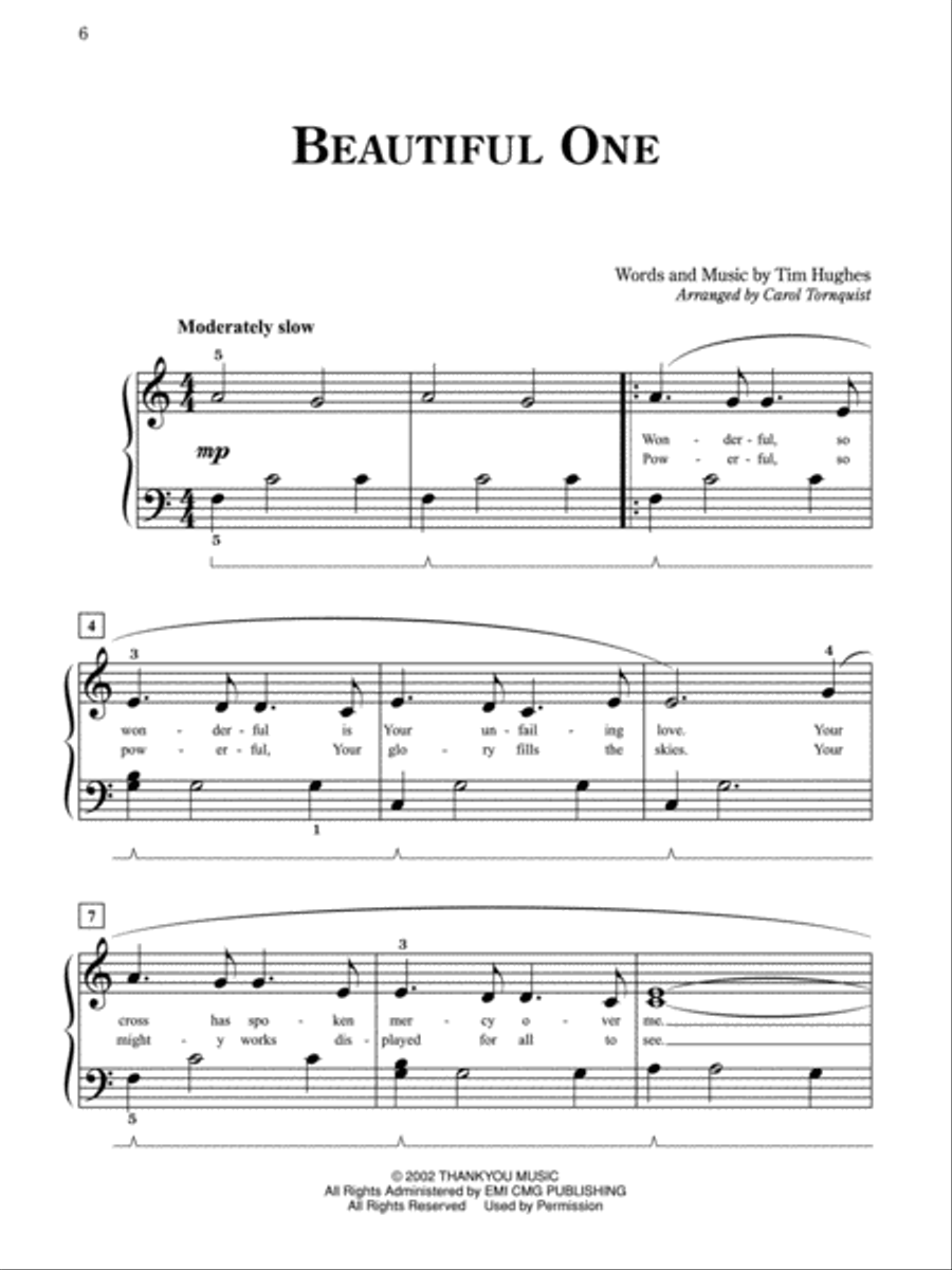 Pure & Simple Worship Pure & Simple Worship Easy Piano scores gallery preview page 3