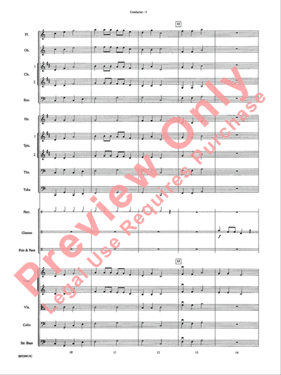 Christmas in the Kitchen Christmas in the Kitchen Full Orchestra scores gallery preview page 5
