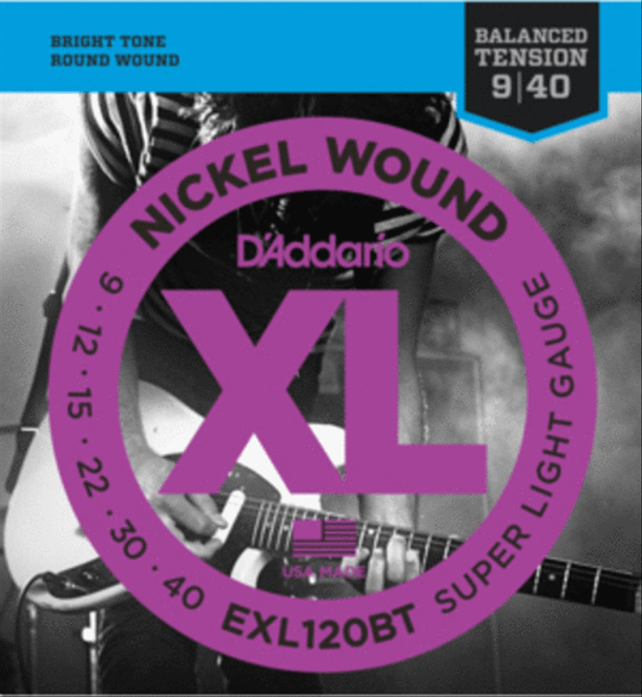 D'Addario Guitar Strings EXL120 (Super Light, 9-42) Guitar Strings scores gallery preview page 1