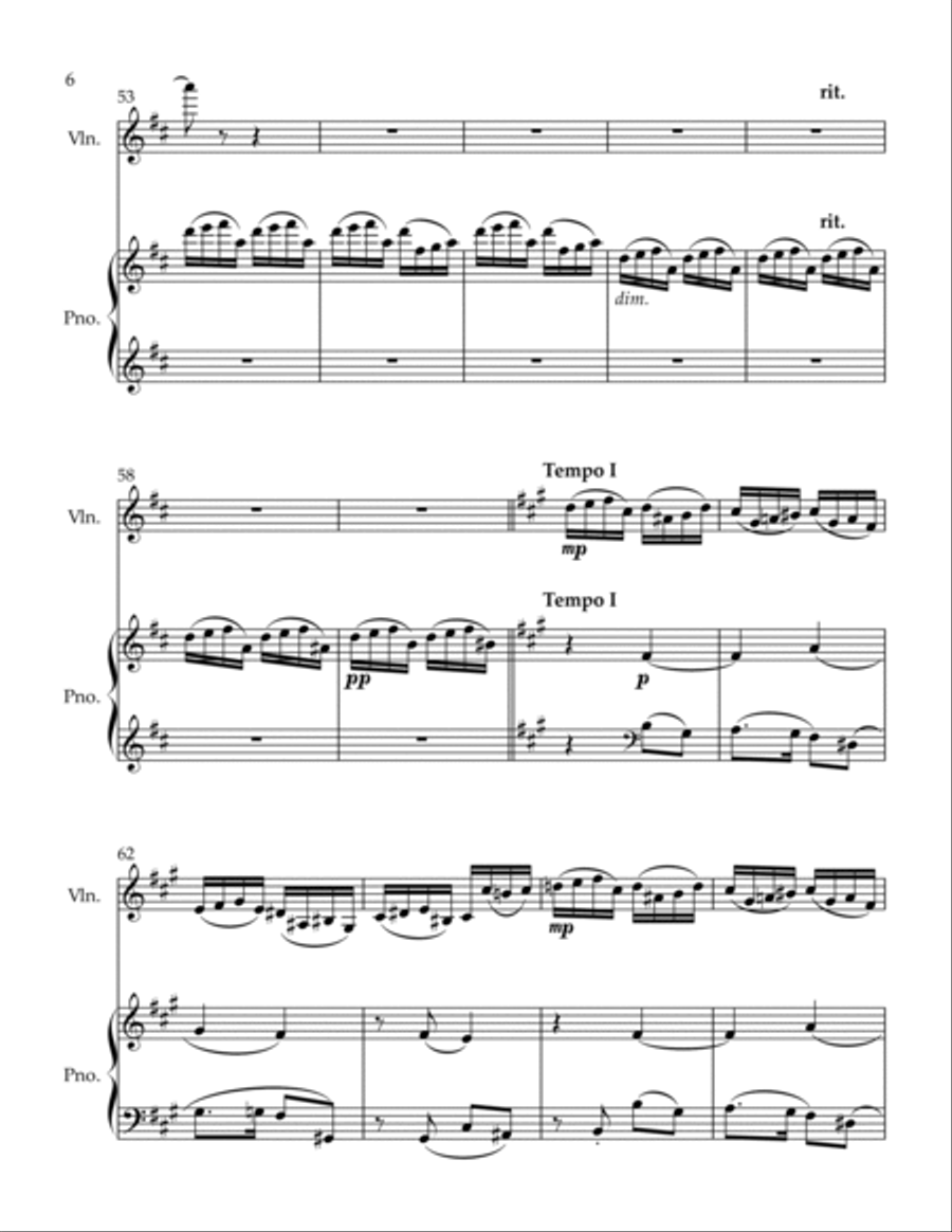 Polka #1 Violin Solo scores gallery preview page 6