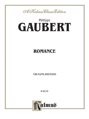 Book cover for Romance For Flute & Piano
