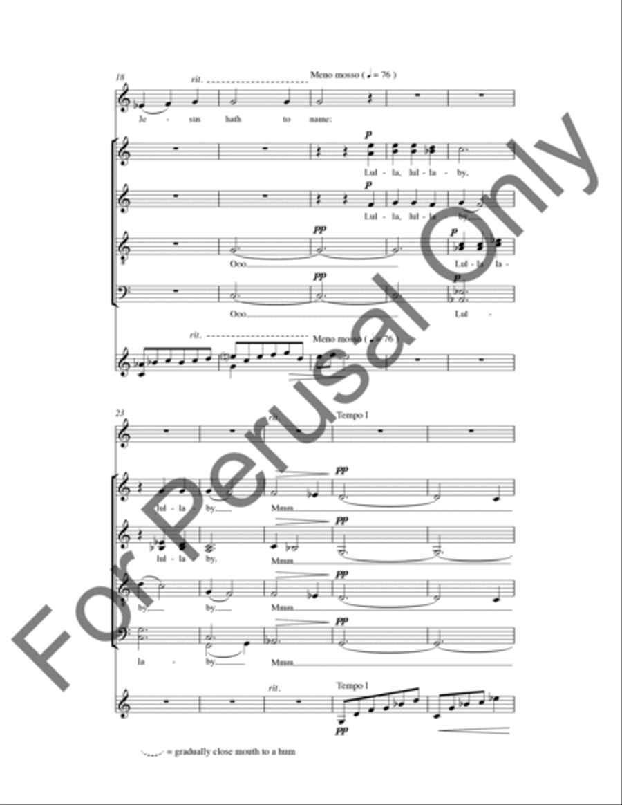 Sweet Was The Song 4-Part scores gallery preview page 3