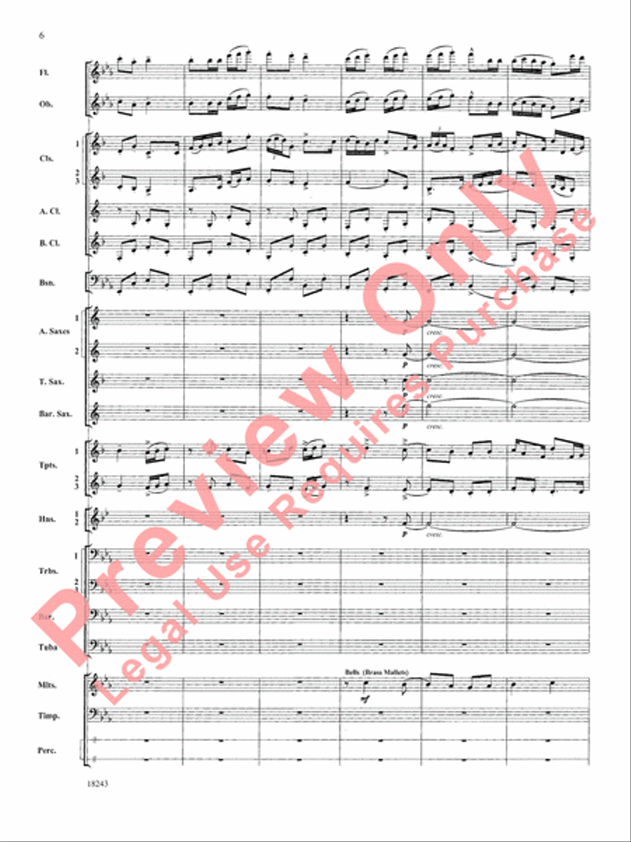 A Longford Legend A Longford Legend Concert Band scores gallery preview page 7