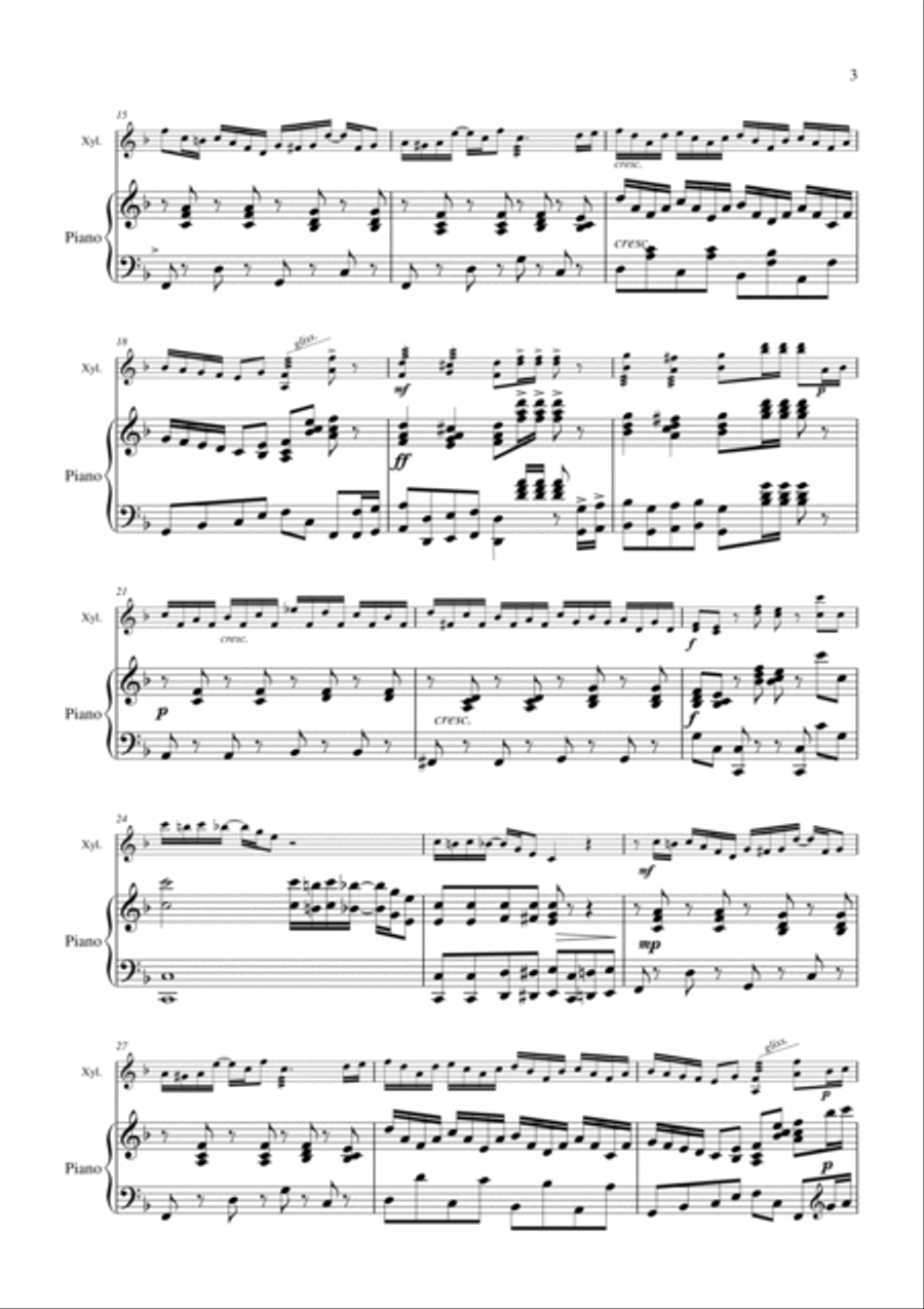Danger's Rag Percussion scores gallery preview page 4