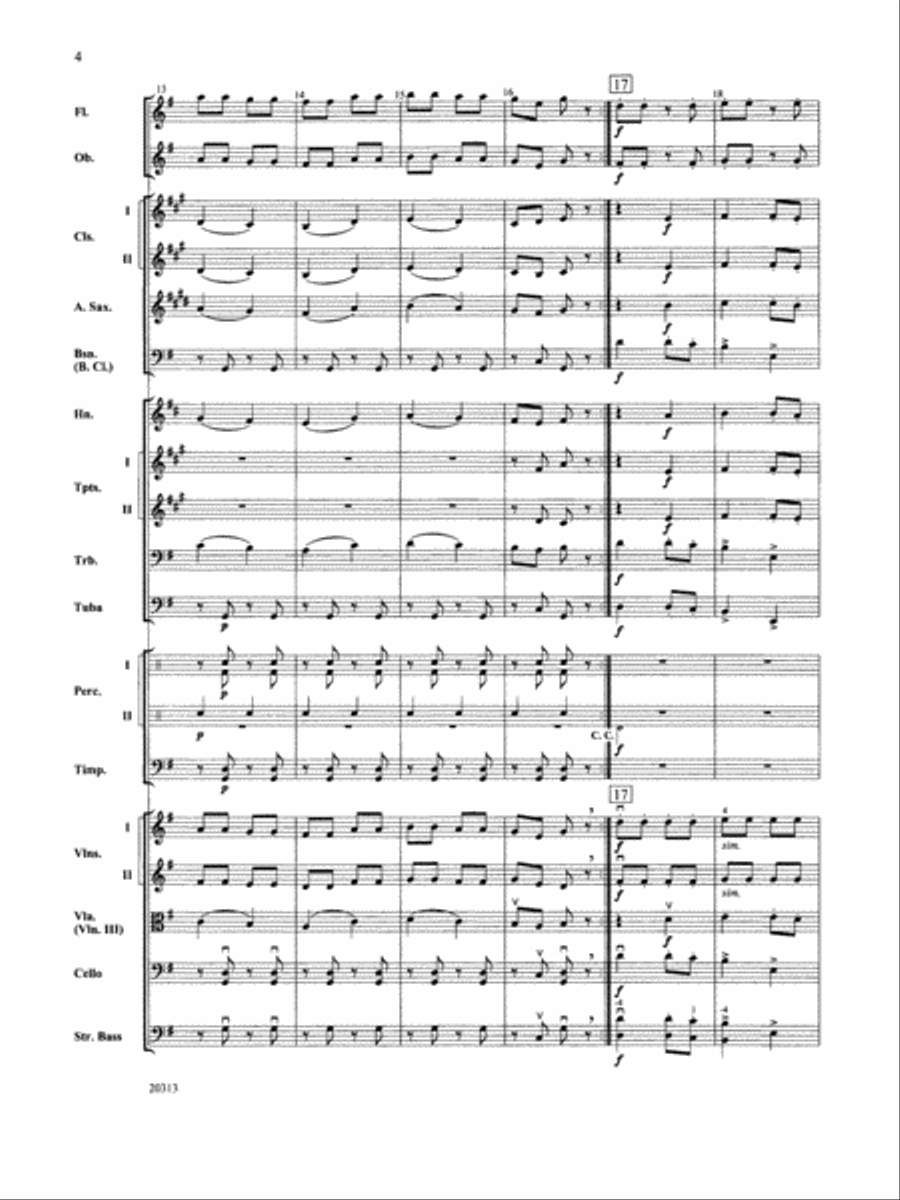 Trepak from The Nutcracker Ballet: Score Full Orchestra scores gallery preview page 4