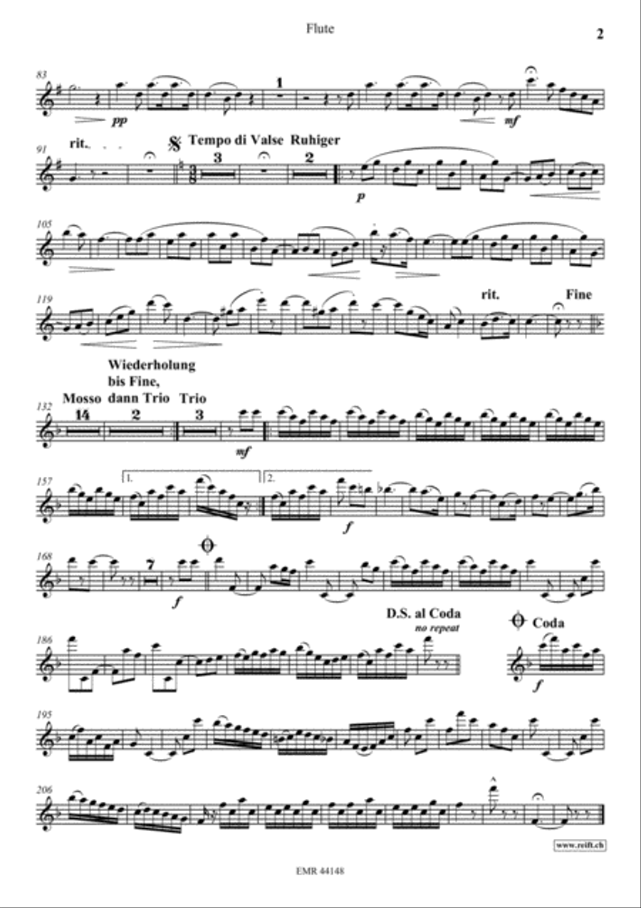 Bravour Flute Solo scores gallery preview page 3