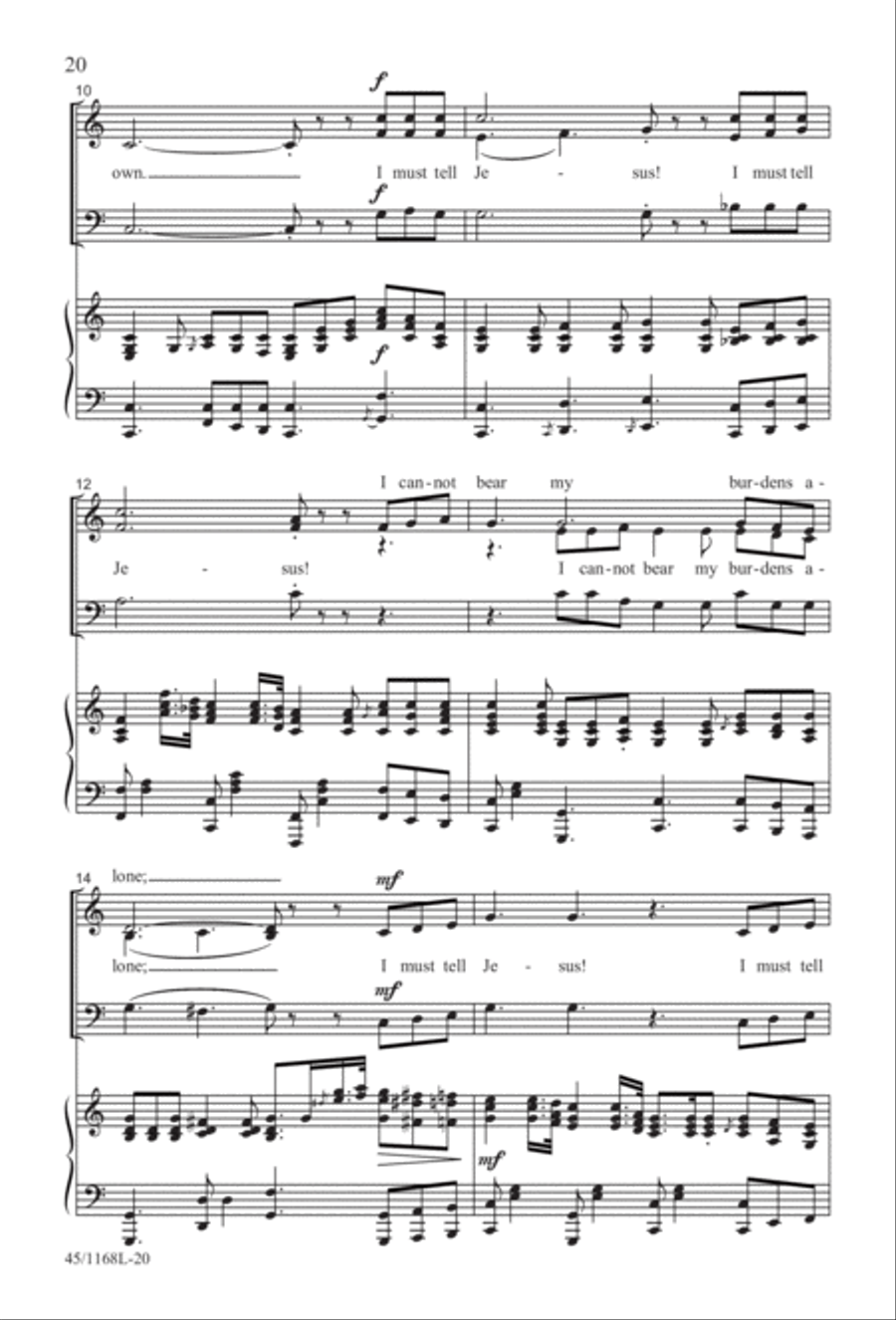8 Anthems for About 12 Singers 3-Part scores gallery preview page 20