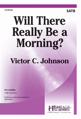Book cover for Will There Really Be a Morning?