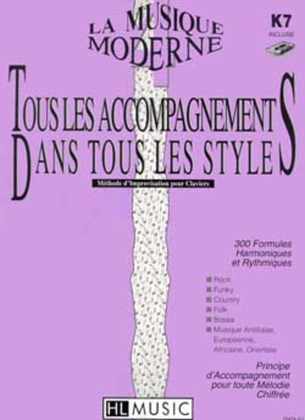 Book cover for La musique moderne - Volume 4 - Tous les accompagnements