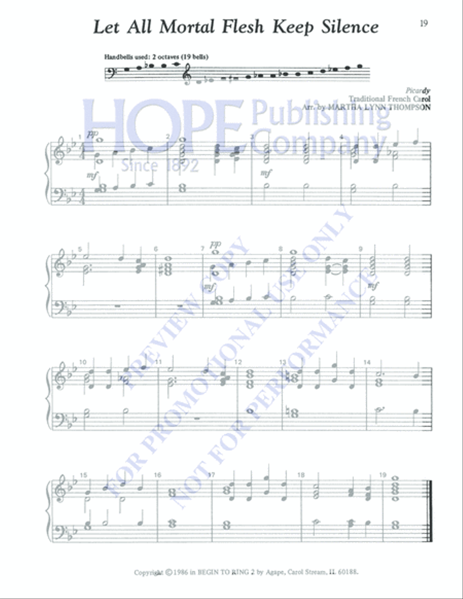 Ready to Ring for Christmas 2-Octaves scores gallery preview page 21