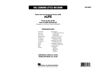 Alfie - Full Score