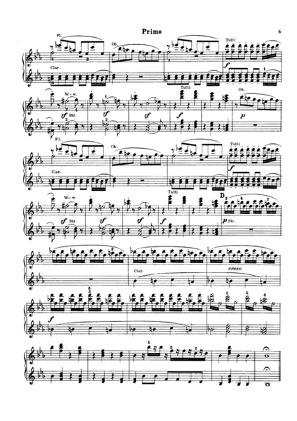 Mozart The Magic Flute                   Overture, for piano duet(1 piano, 4 hands), PM802