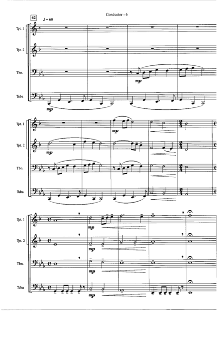 Phases Brass Quartet scores gallery preview page 7