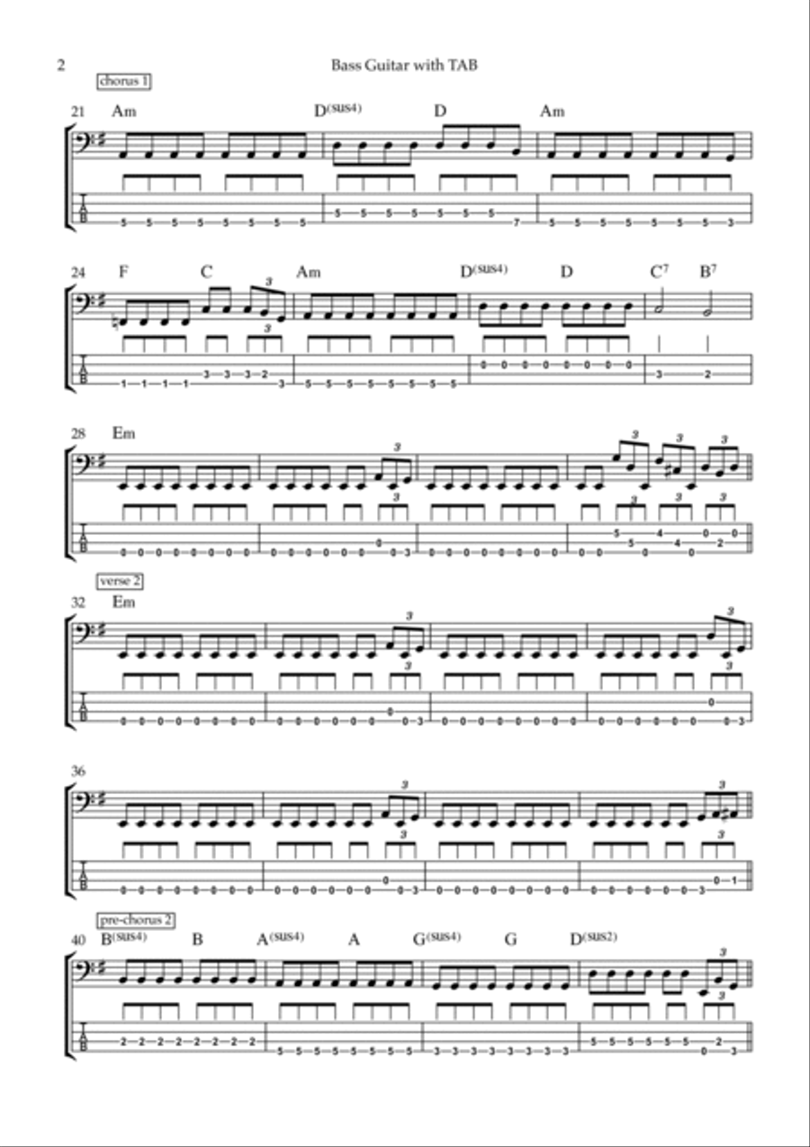 Black Velvet Black Velvet Guitar Tablature scores gallery preview page 2