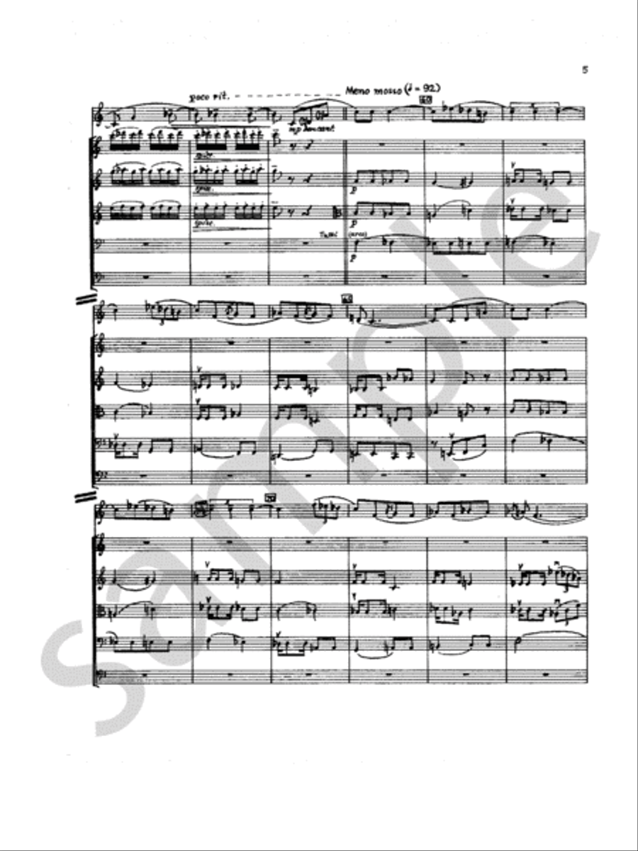 Rhapsody Oboe scores gallery preview page 6