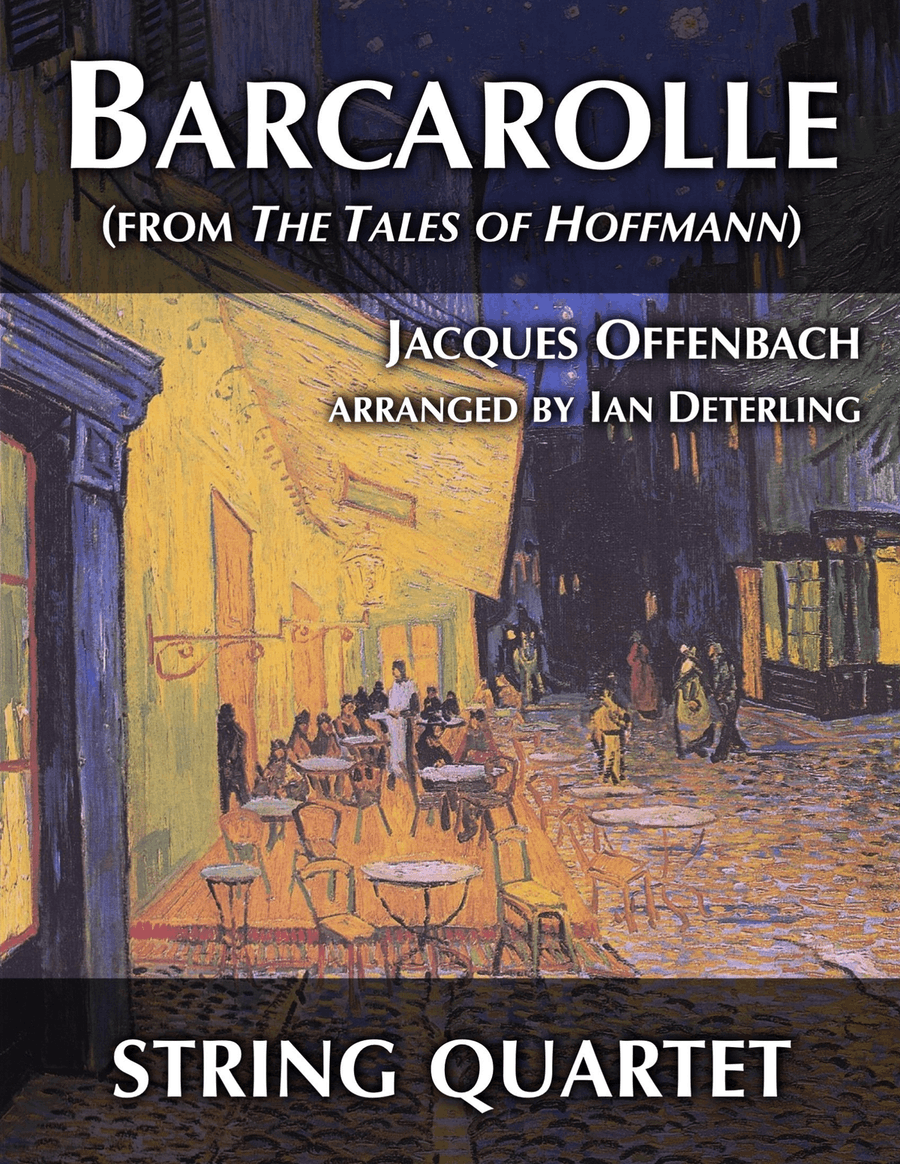 Barcarolle (for String Quartet) String Quartet scores gallery preview page 1