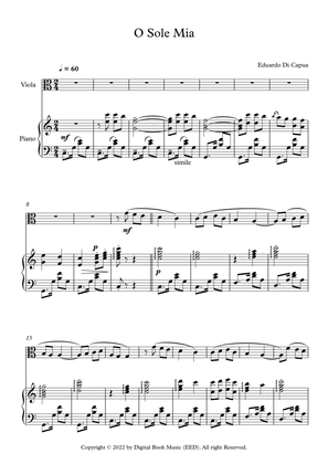 O Sole Mio - Eduardo Di Capua (Viola + Piano)