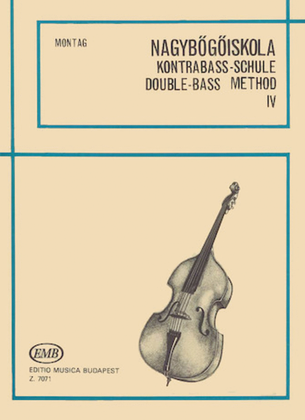 Book cover for Double Bass Method - Volume 4