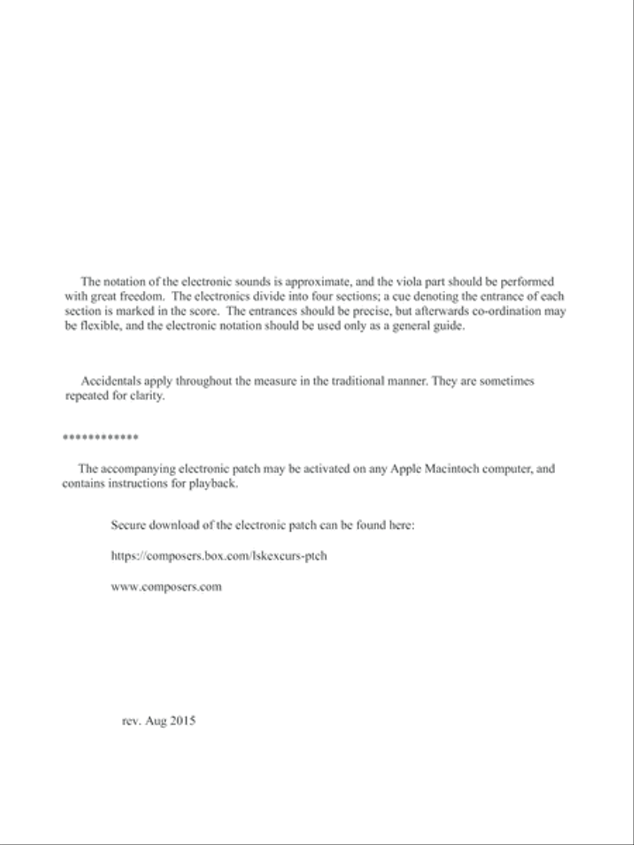 [Karchin] Excursions Viola Solo scores gallery preview page 3