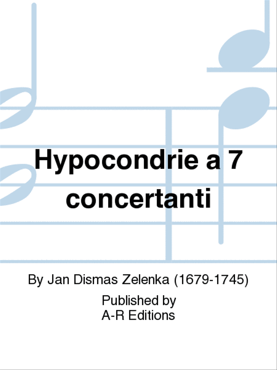Hypocondrie a 7 concertanti Set of Parts scores gallery preview page 1