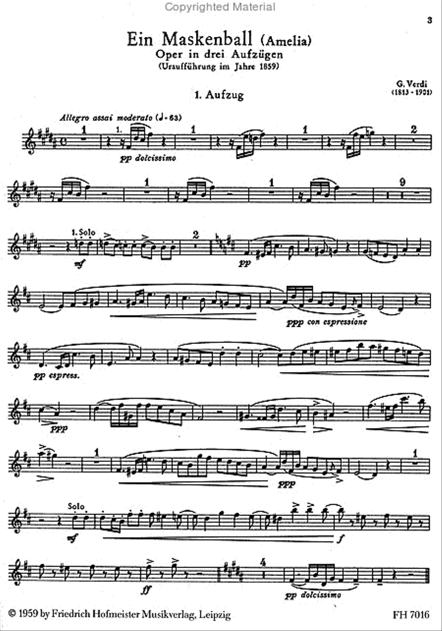Orchesterstudien für Oboe / Englisch Horn Orchestra - Sheet Music page 3