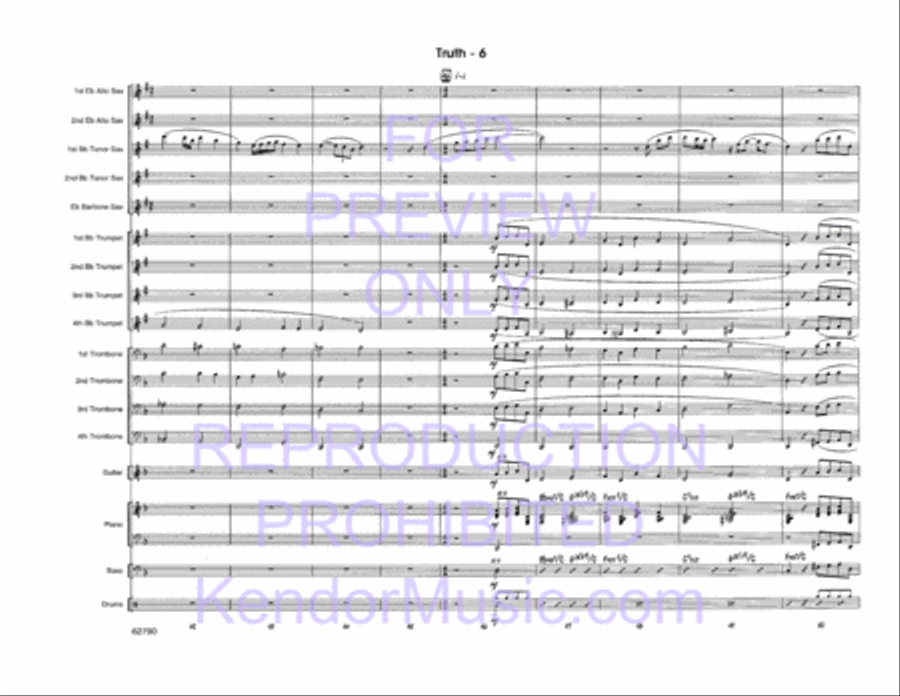 Truth Truth Jazz Ensemble scores gallery preview page 7
