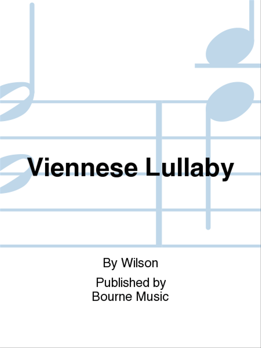 Viennese Lullaby 2-Part scores gallery preview page 1