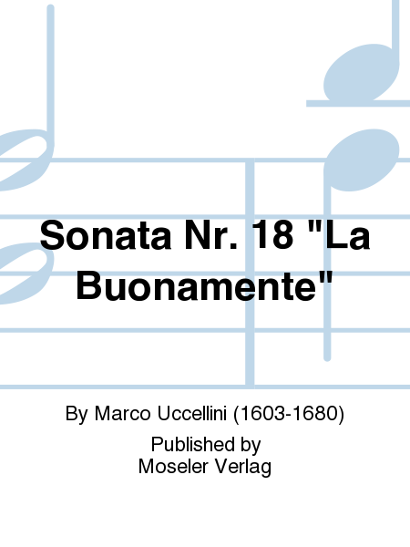 Sonata Nr. 18 La Buonamente
