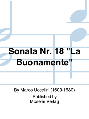 Sonata Nr. 18 "La Buonamente"