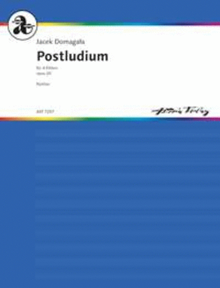 Book cover for Postludium op. 20