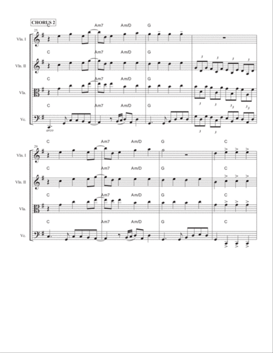 How Sweet It Is (to Be Loved By You) String Trio scores gallery preview page 4