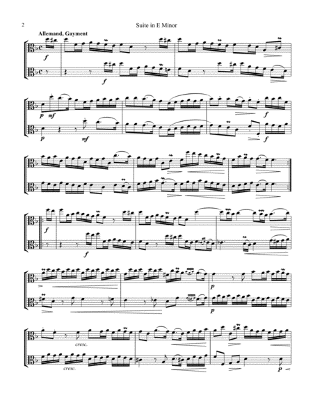 Sonata in D Minor Op. 6 for viola duet