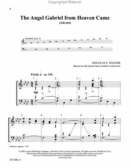 Handbell Hymns for Advent and Christmas, Vol. 2 image number null