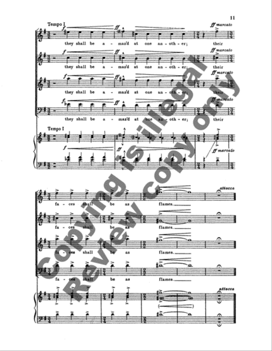 The Noise of the Multitude 4-Part scores gallery preview page 8