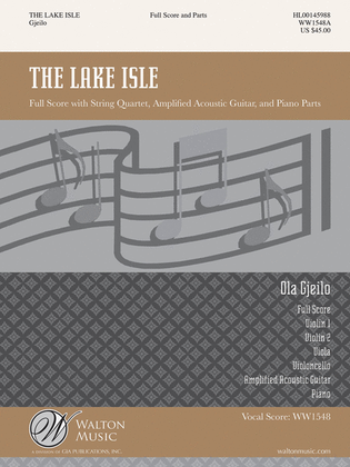 Book cover for The Lake Isle (Full Score and Parts)