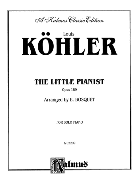 The Little Pianist Op. 189