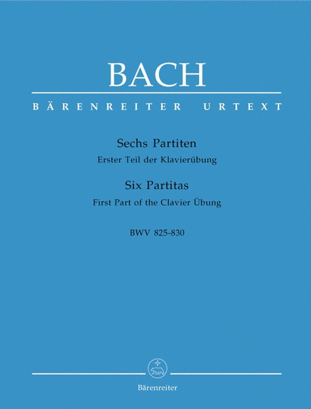 Bach - 6 Partitas Bwv 825-830 Urtext
