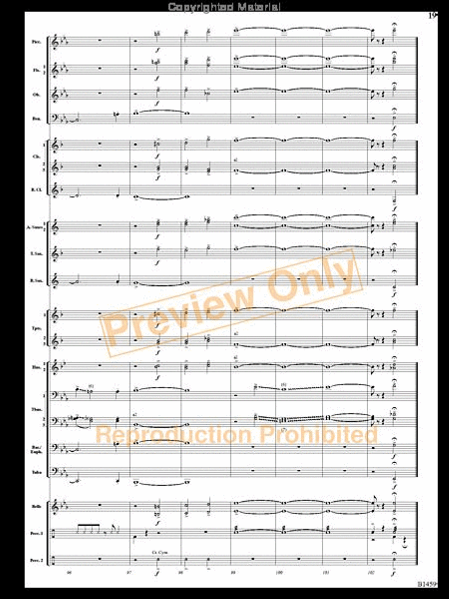 Trombone Tiger Rag Trombone Tiger Rag Concert Band scores gallery preview page 18