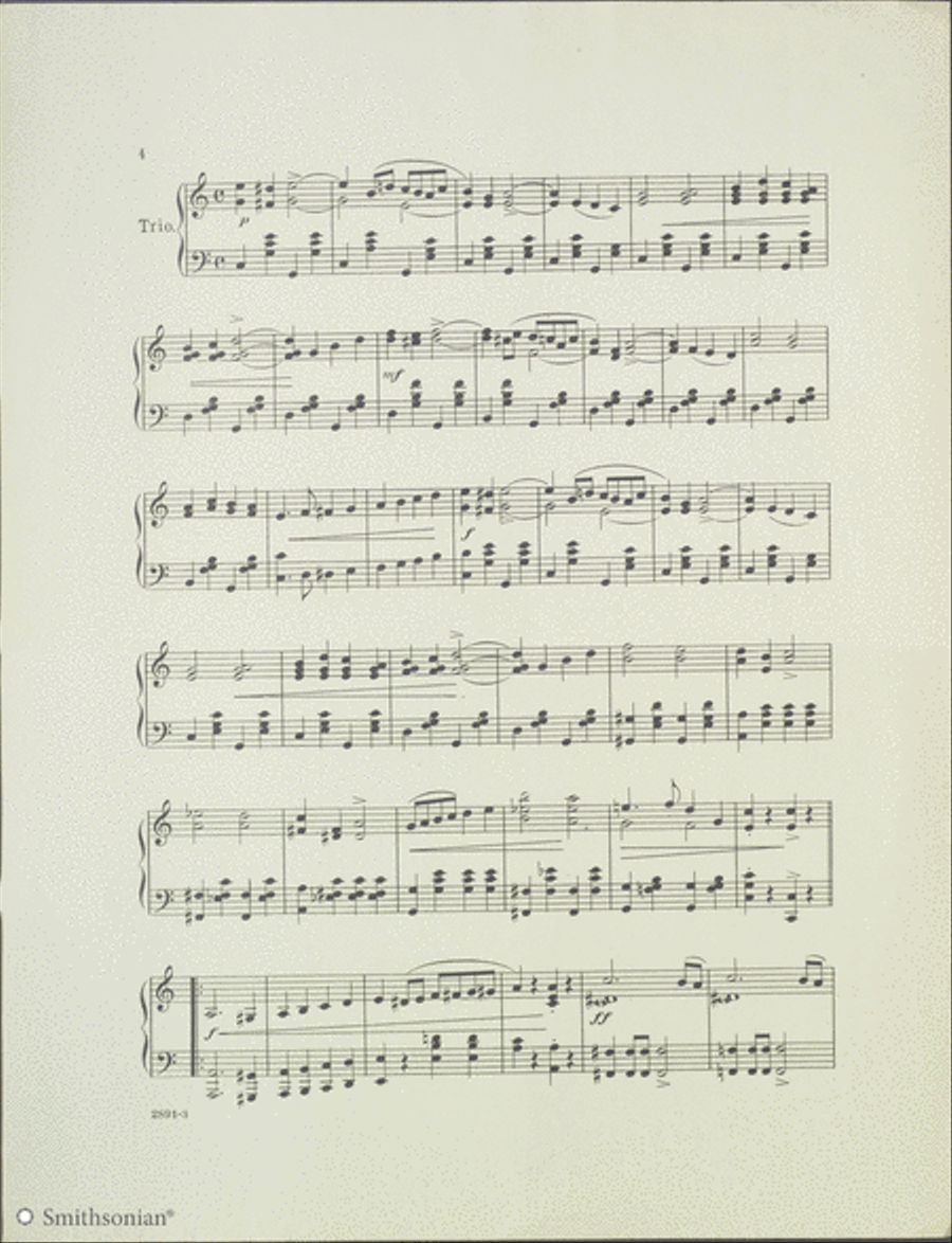 Golden Potlatch Carnival March and Two Step Piano Solo scores gallery preview page 4