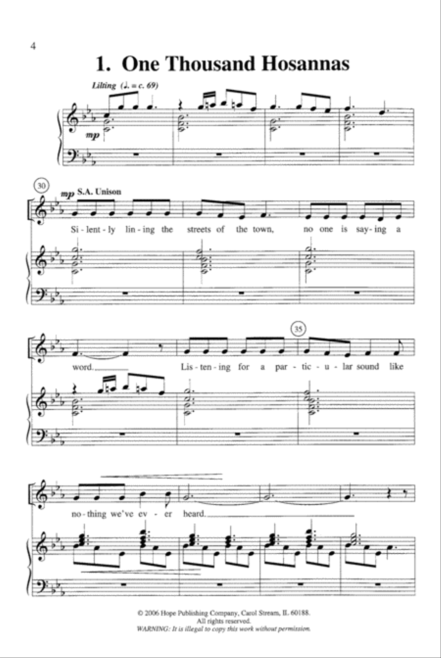 One Sacrifice Choir scores gallery preview page 9