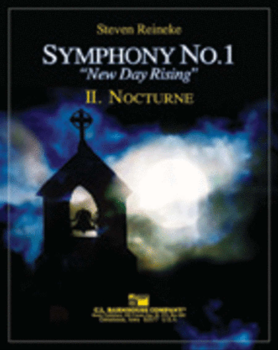 Nocturne (Symphony 1, New Day Rising, Mvt. II) Concert Band scores gallery preview page 1
