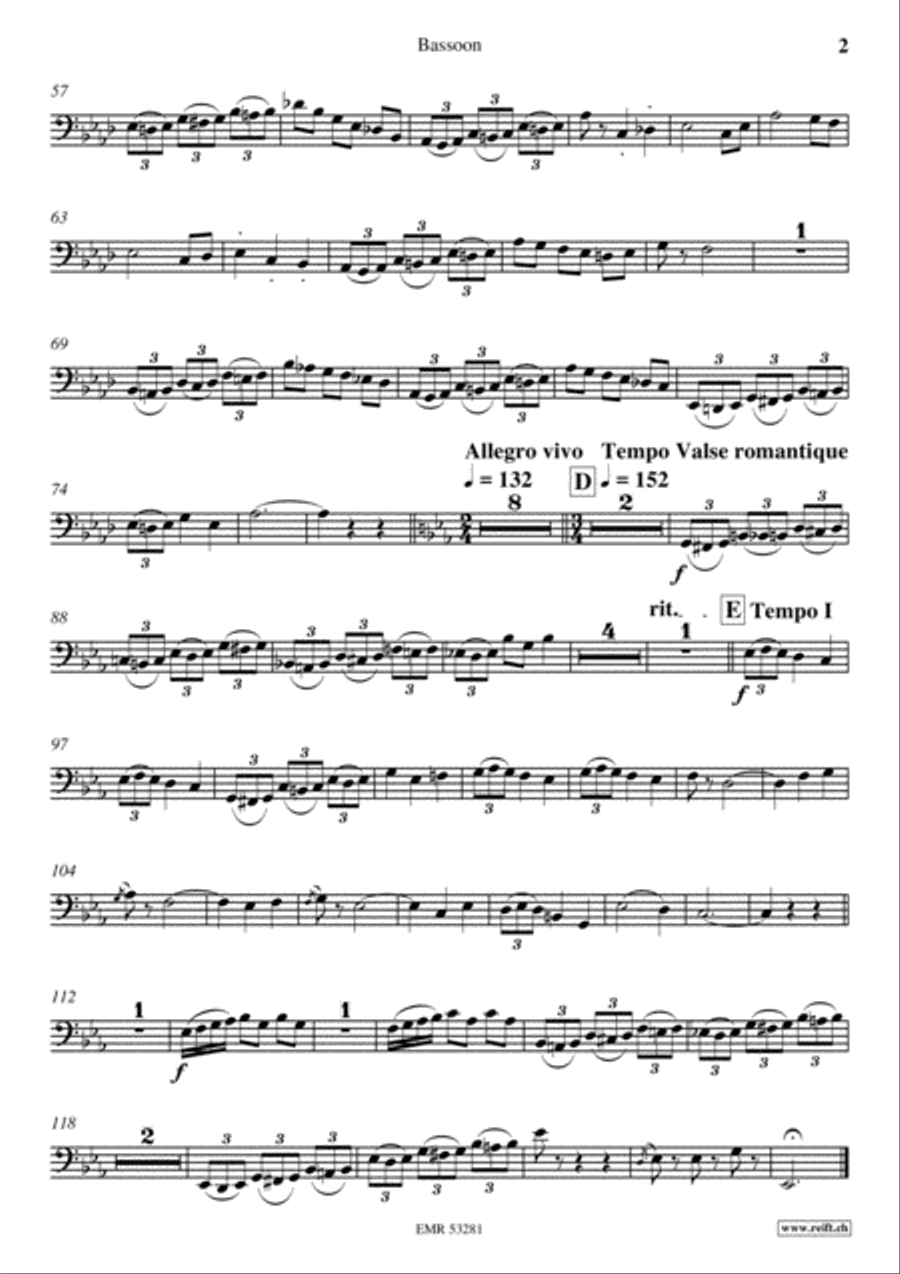 Mirabell Bassoon Solo scores gallery preview page 3