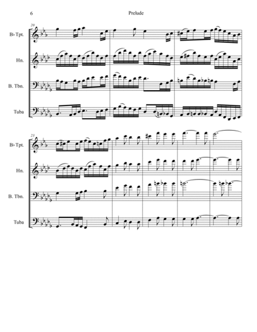 Prelude for Brass Quartet image number null