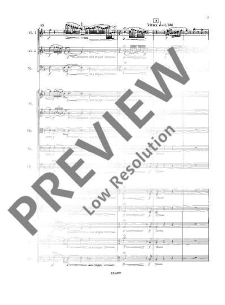 Fantasia Concertante on a Theme of Corelli String Orchestra scores gallery preview page 18