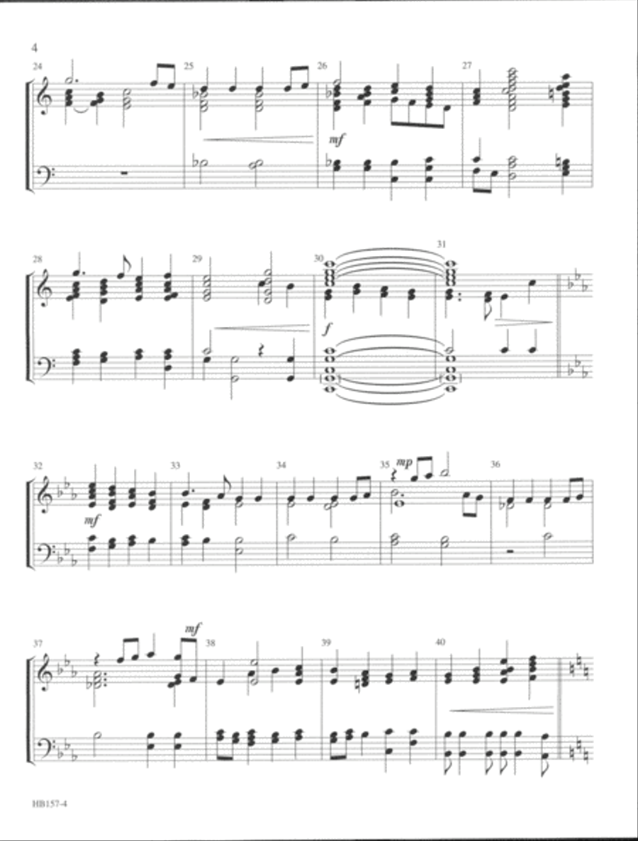 Joy to the World! the Lord Is Come 5-Octaves scores gallery preview page 4