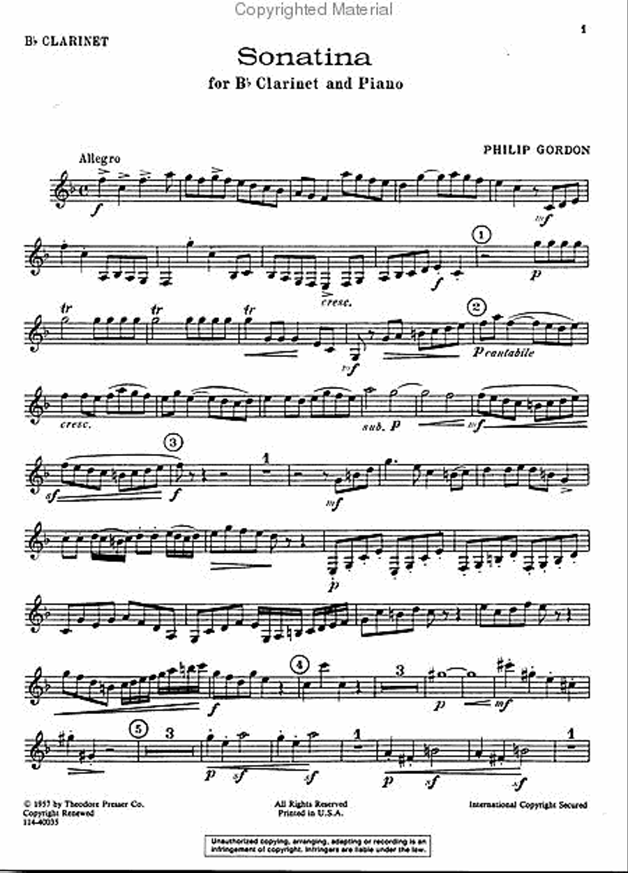 Sonatina Chamber Music scores gallery preview page 2