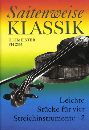 Book cover for Saitenweise Klassik, Band 2