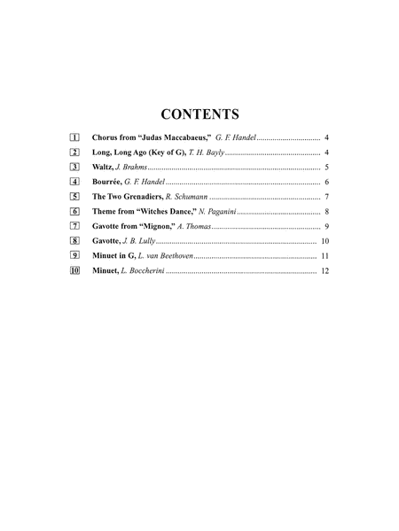 String Quartets for Beginning Ensembles, Volume 2: 1st Violin