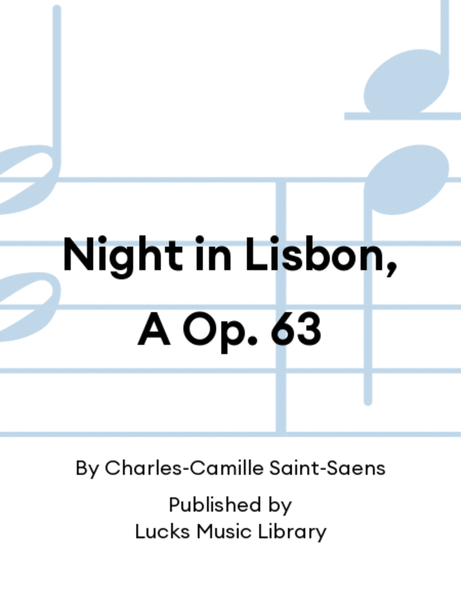 Night in Lisbon, A Op. 63 Set of Parts scores gallery preview page 1