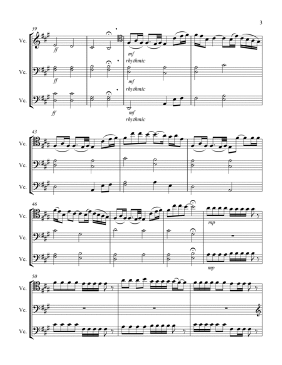 Hide And Seek Cello scores gallery preview page 5